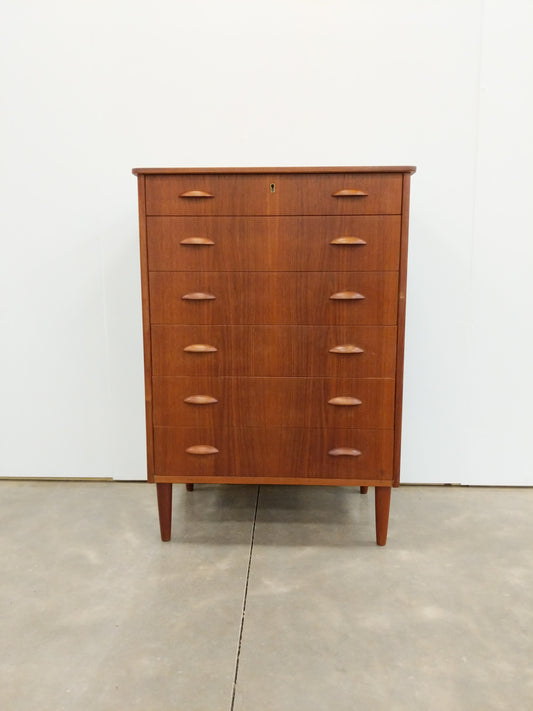 Vintage Danish Modern Teak Dresser