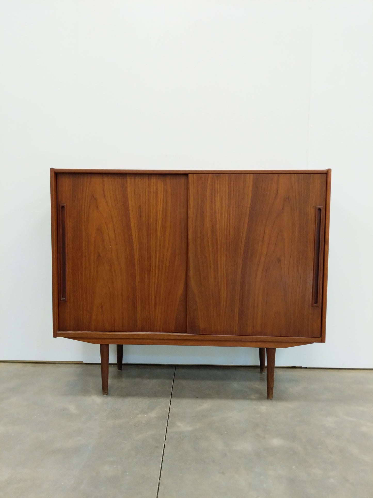 Vintage Danish Modern Teak Cabinet / Sideboard