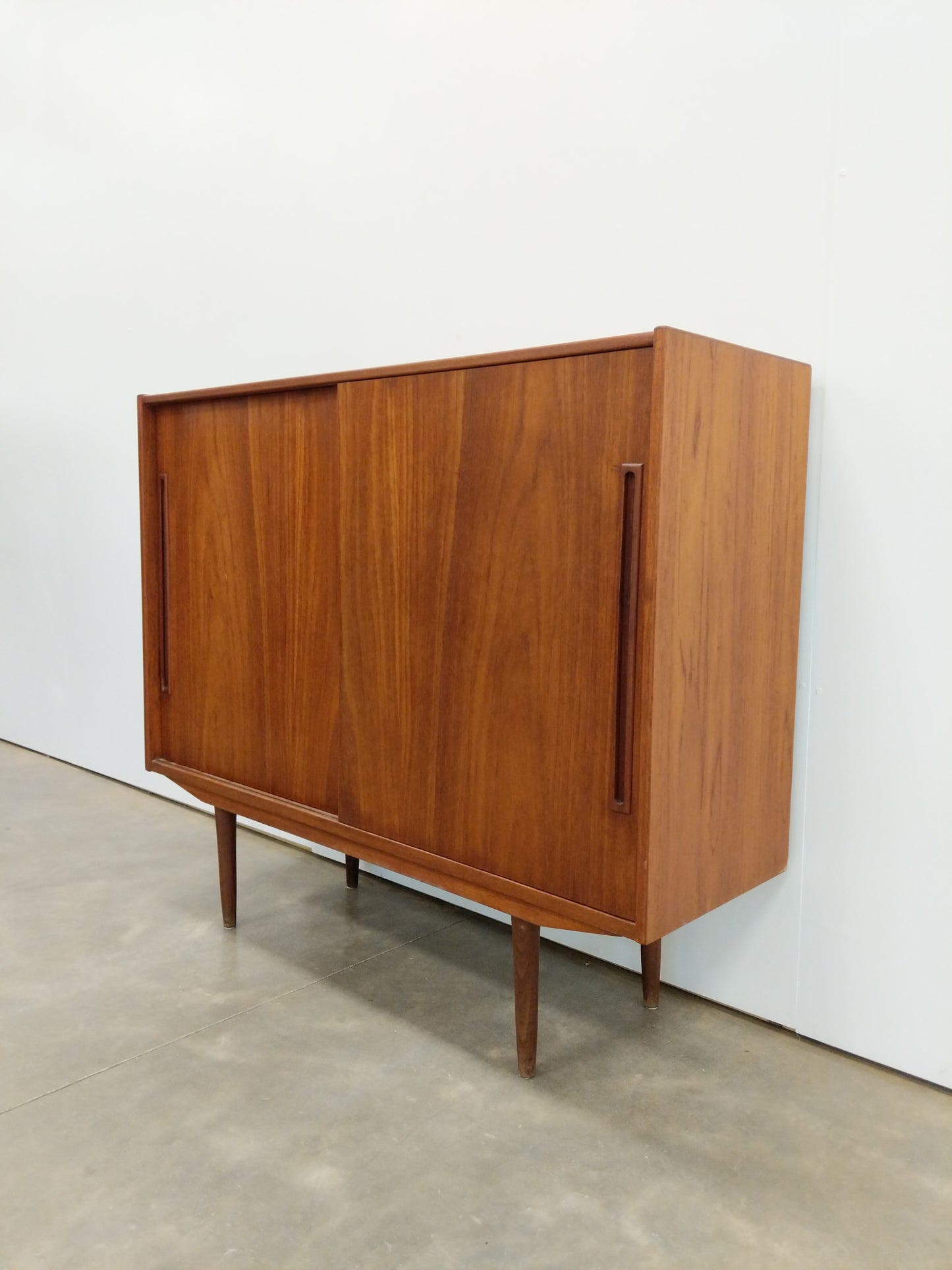 Vintage Danish Modern Teak Cabinet / Sideboard