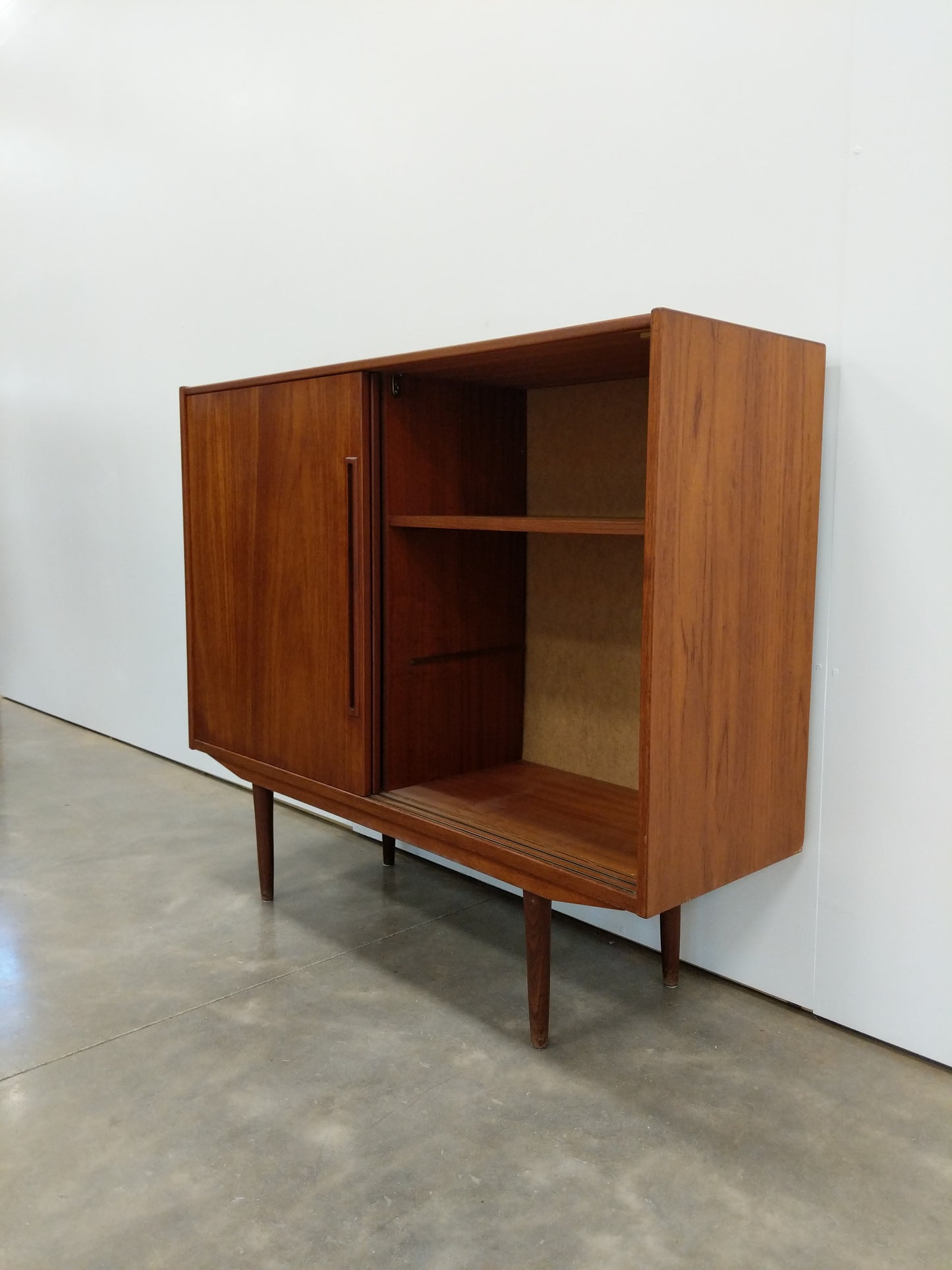 Vintage Danish Modern Teak Cabinet / Sideboard