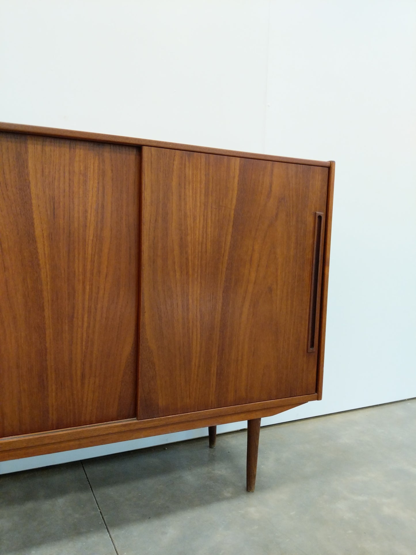 Vintage Danish Modern Teak Cabinet / Sideboard