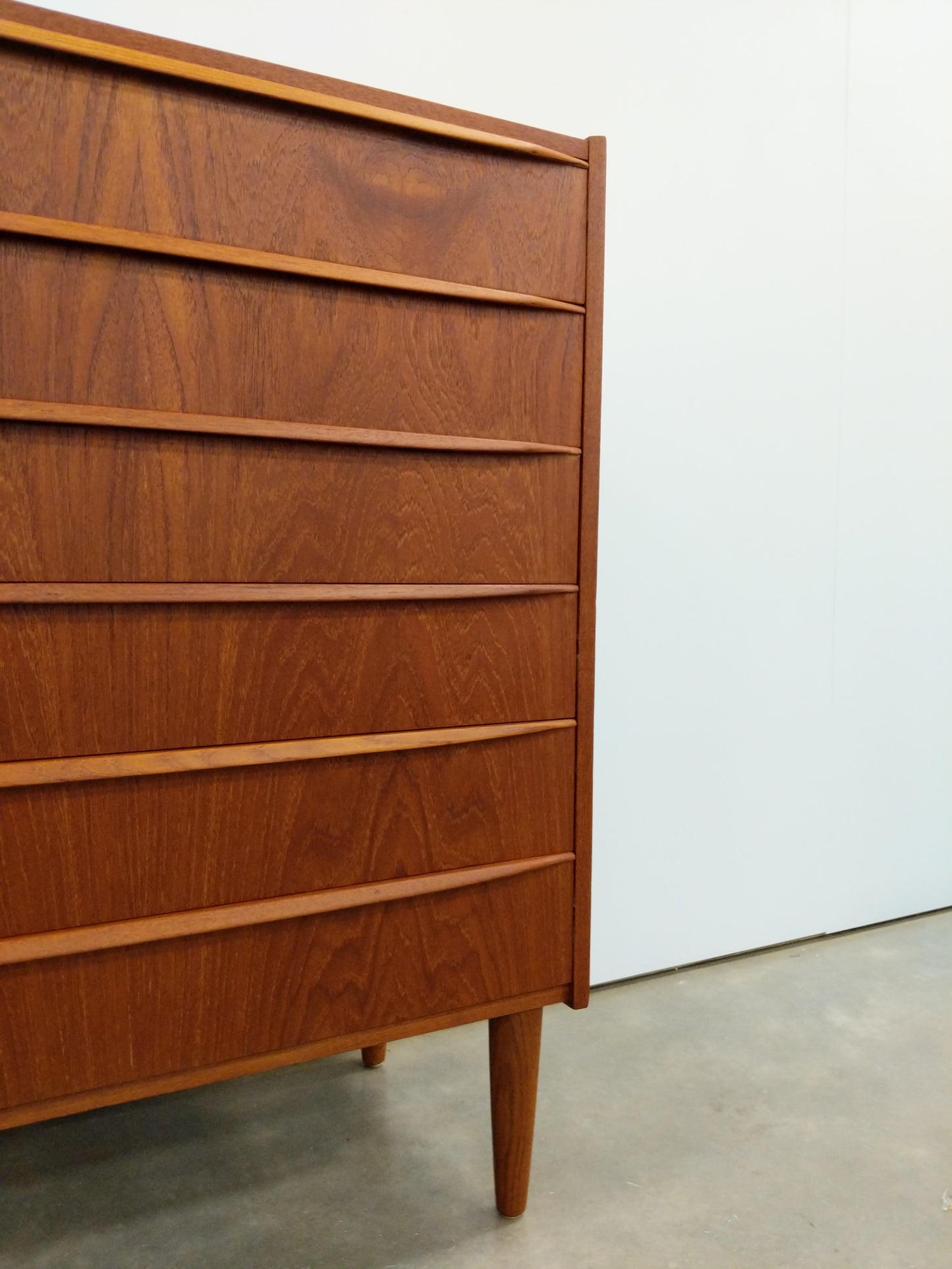 Vintage Danish Modern Teak Dresser