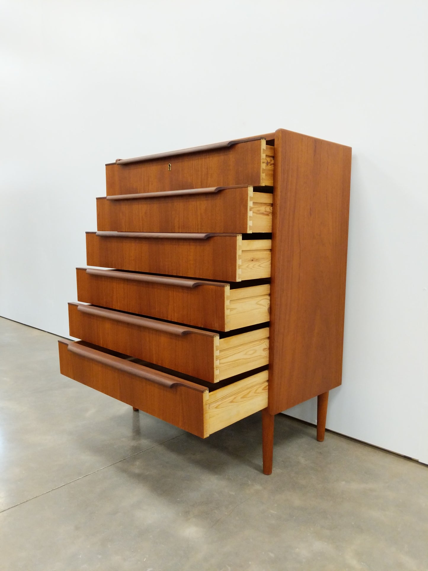 Vintage Danish Modern Teak Dresser