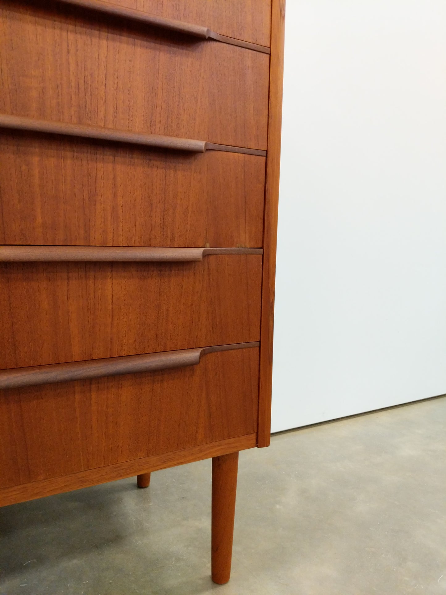 Vintage Danish Modern Teak Dresser