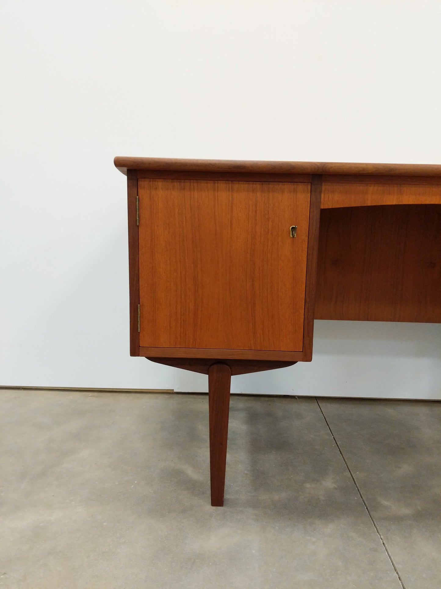 Vintage Danish Modern Teak Desk