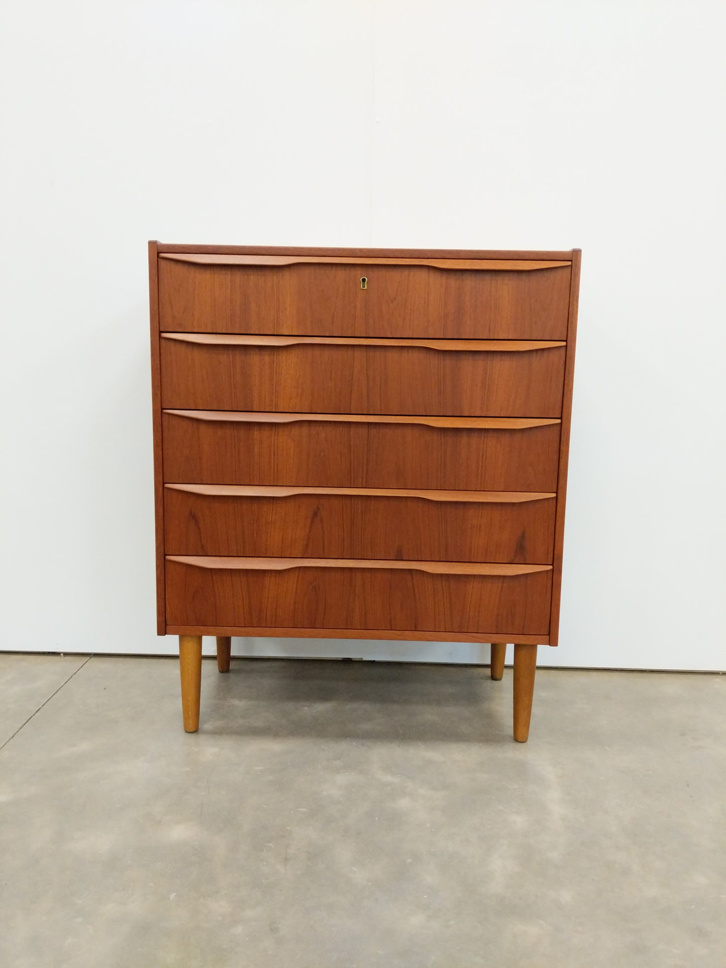 Vintage Danish Modern Teak Dresser