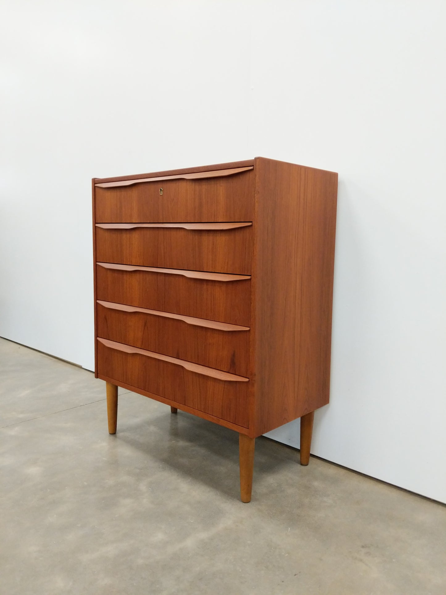 Vintage Danish Modern Teak Dresser