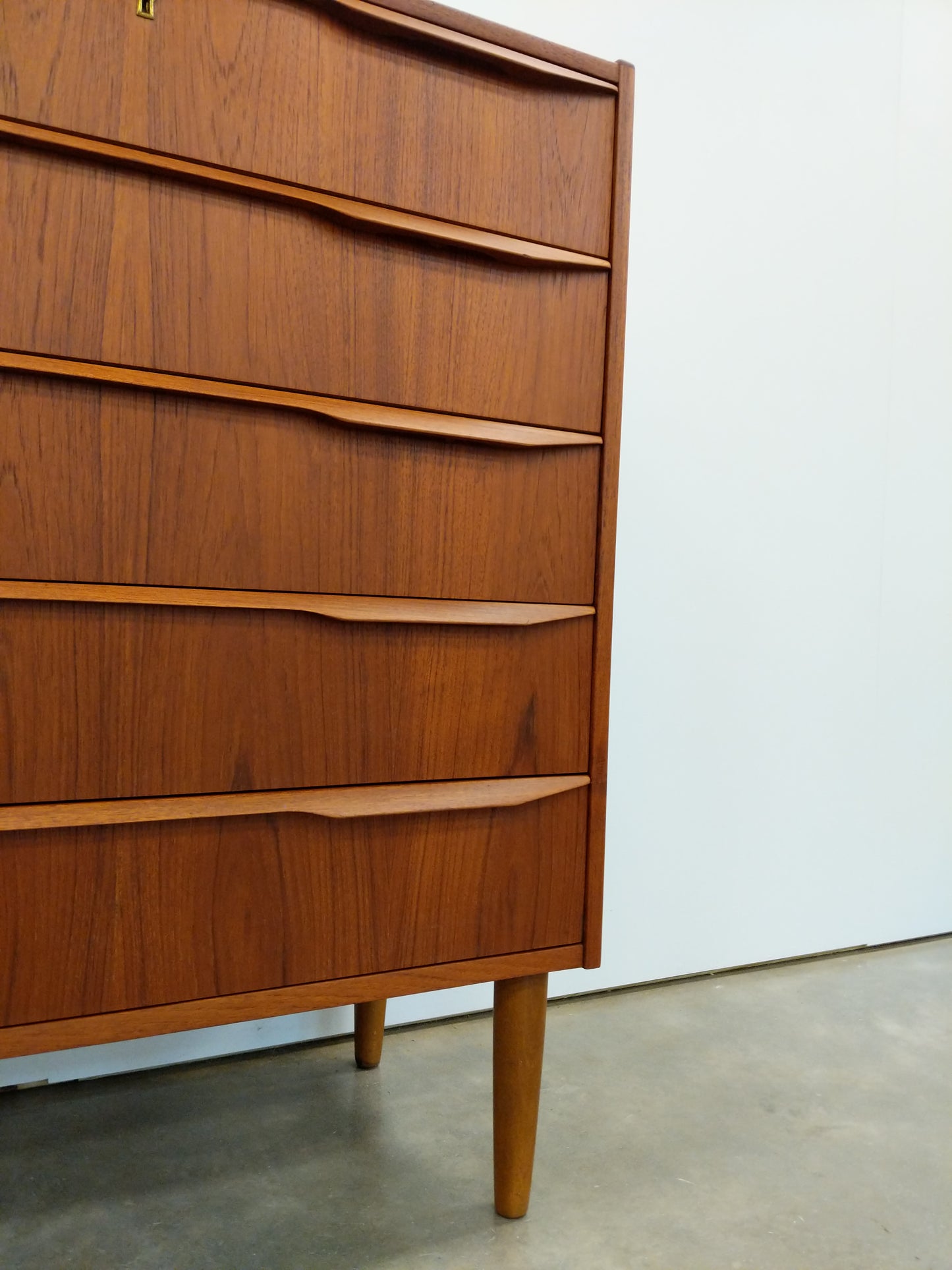 Vintage Danish Modern Teak Dresser