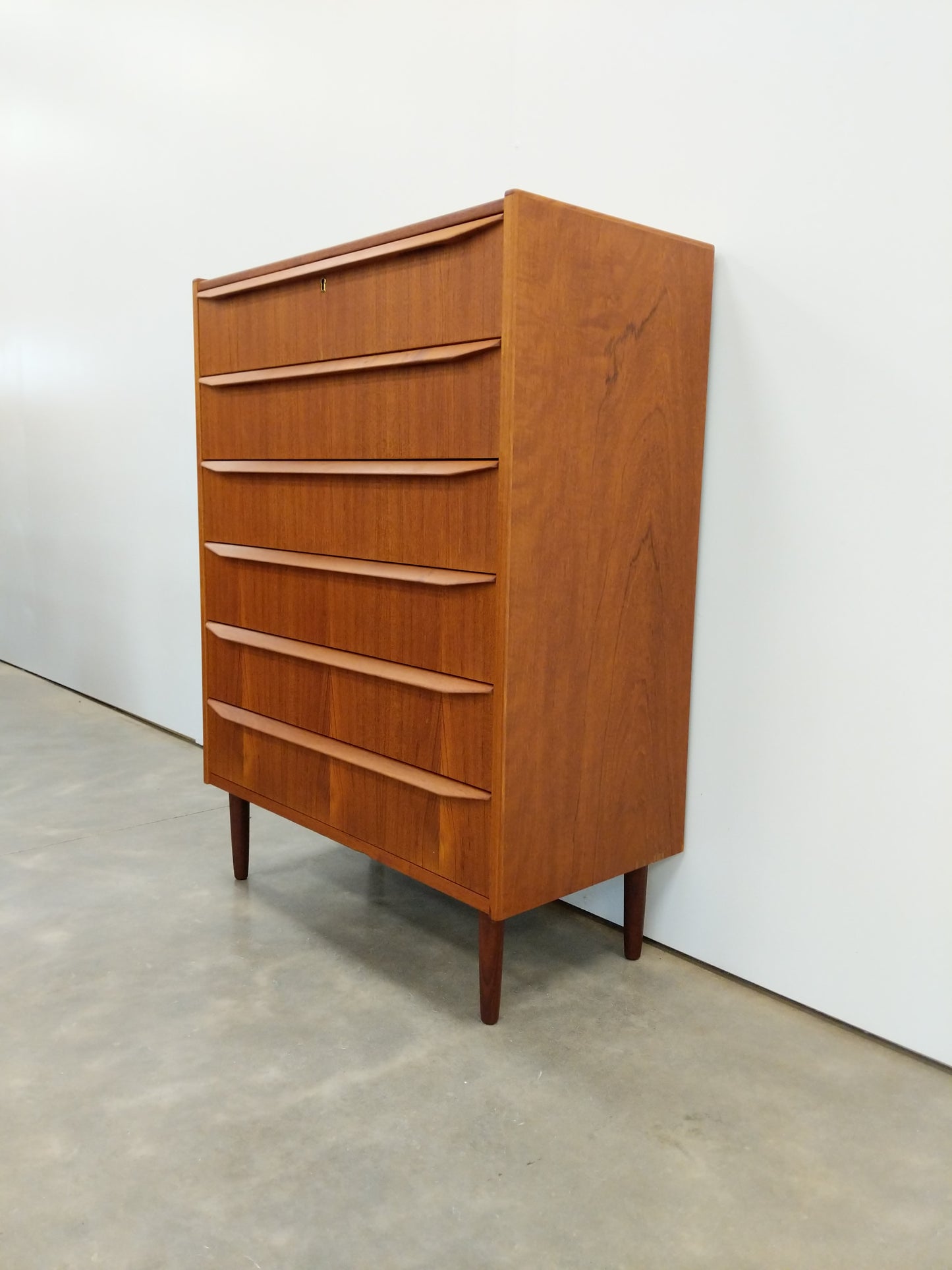 Vintage Danish Modern Teak Dresser