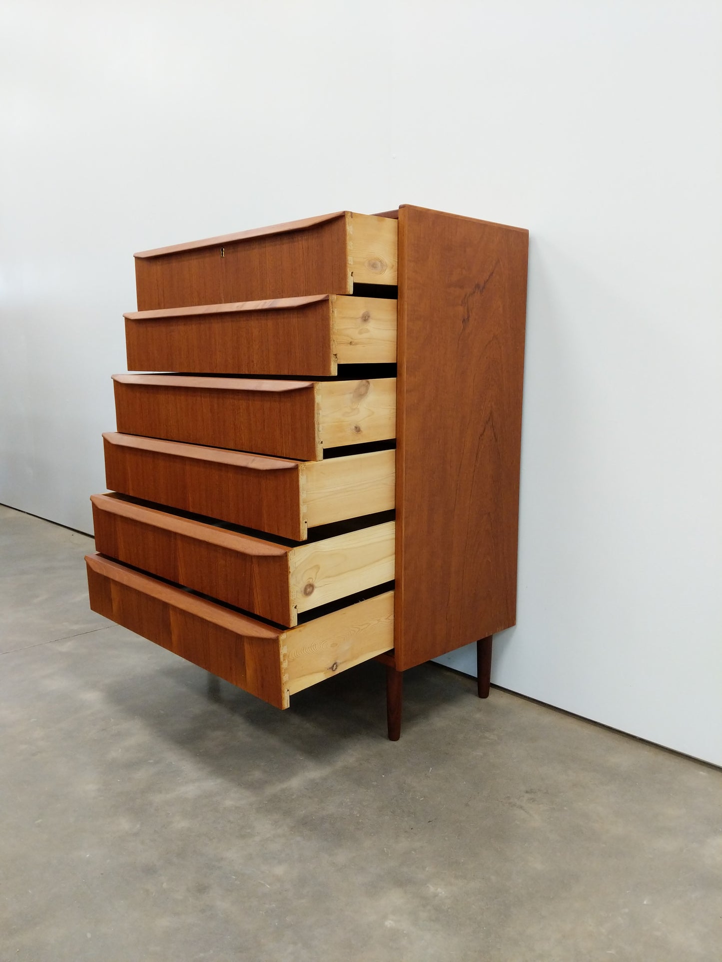 Vintage Danish Modern Teak Dresser