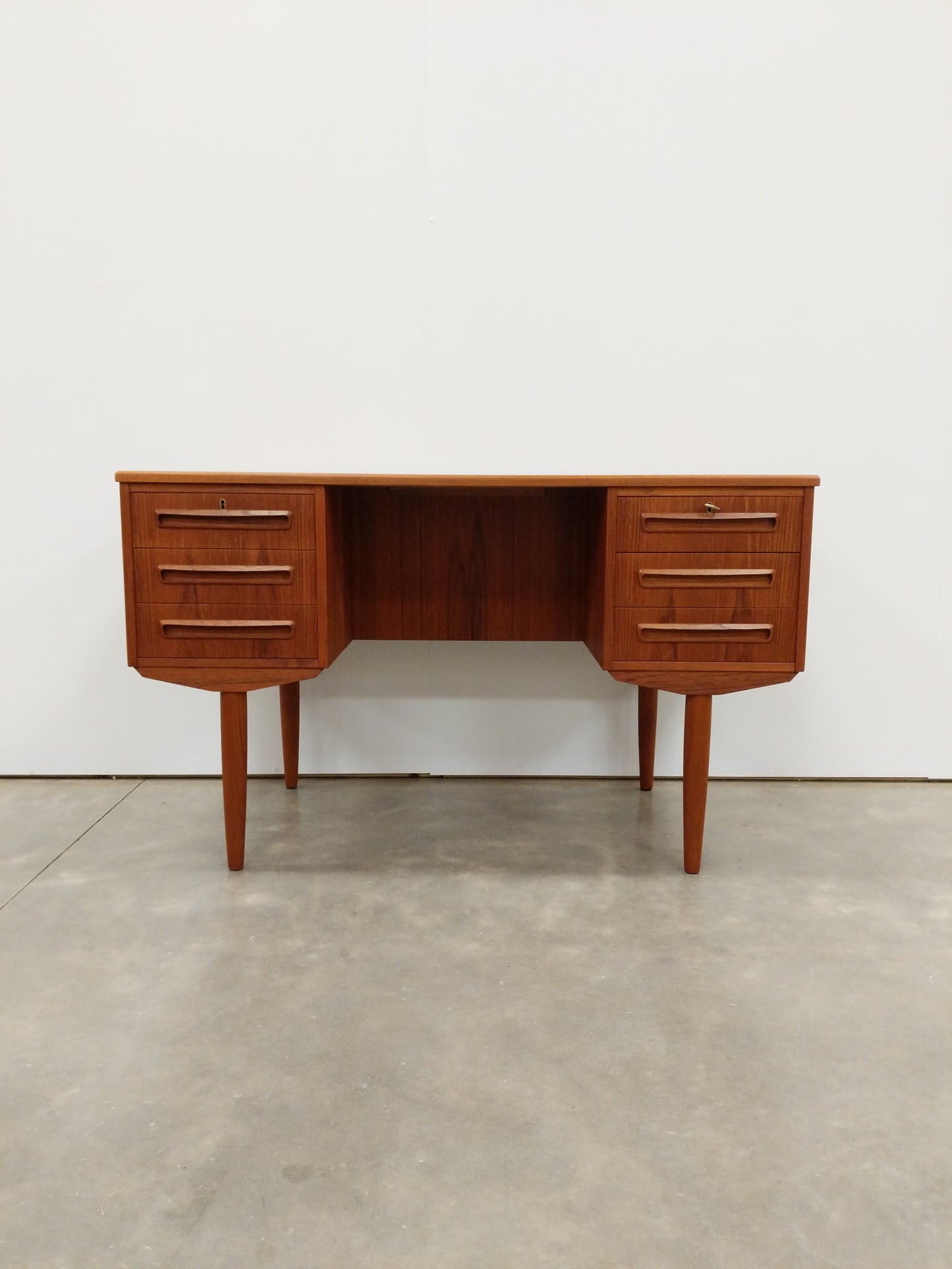 Vintage Danish Modern Teak Svenstrup Desk