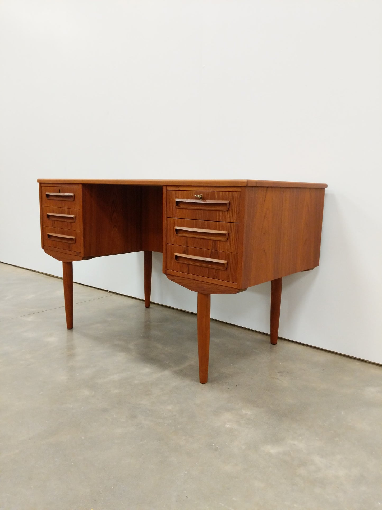 Vintage Danish Modern Teak Svenstrup Desk