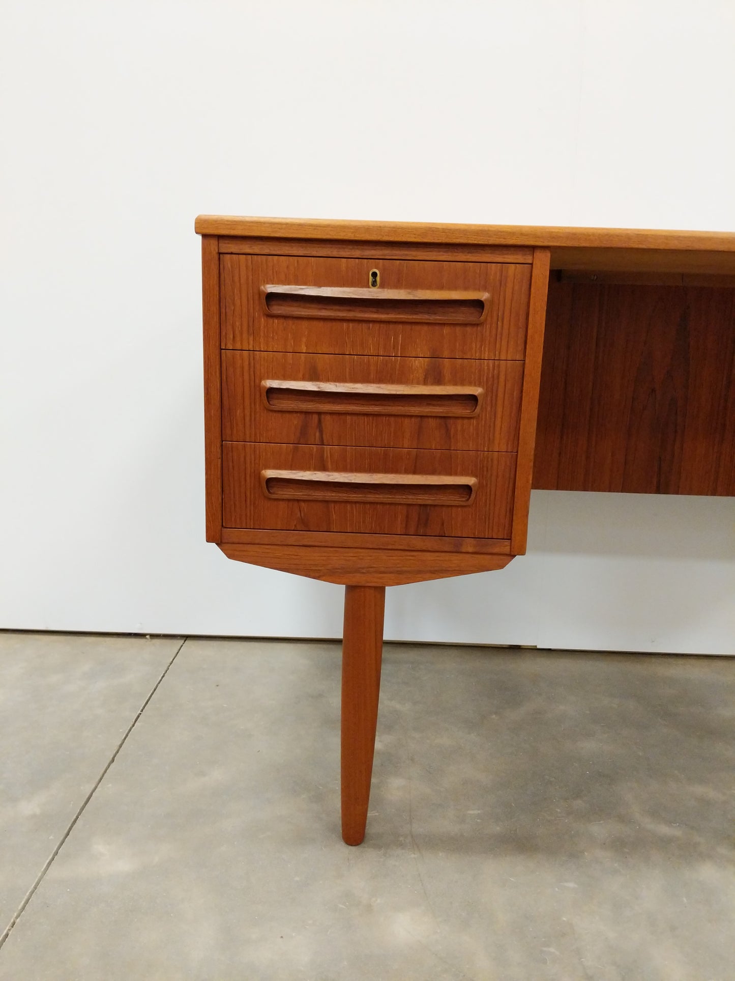 Vintage Danish Modern Teak Svenstrup Desk