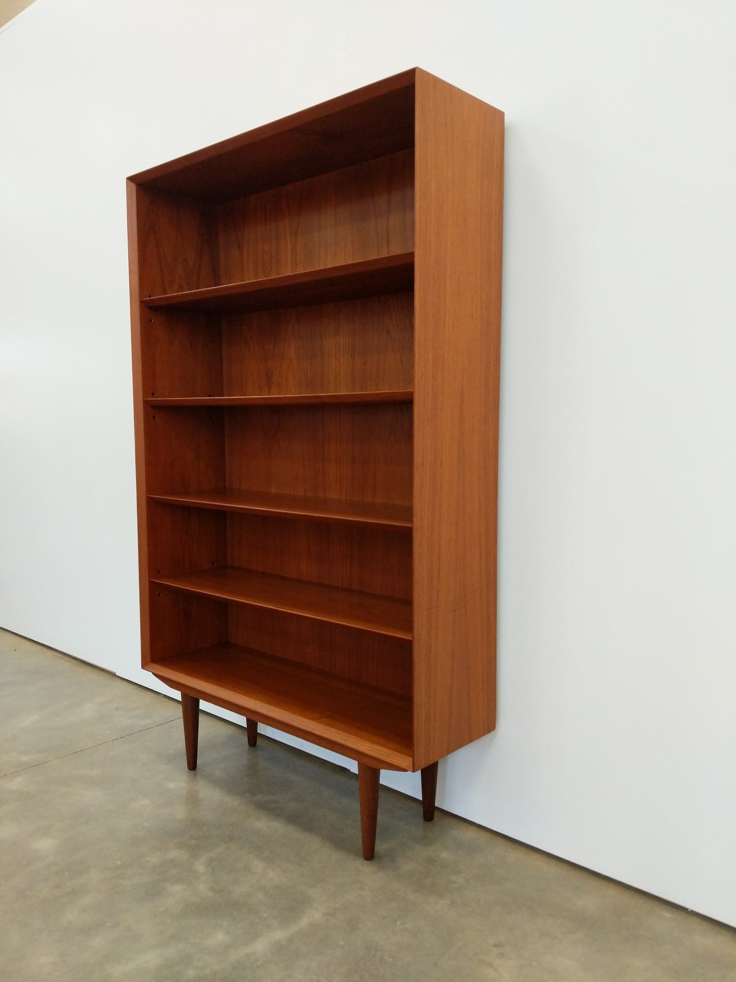 Vintage Danish Modern Teak Bookshelf