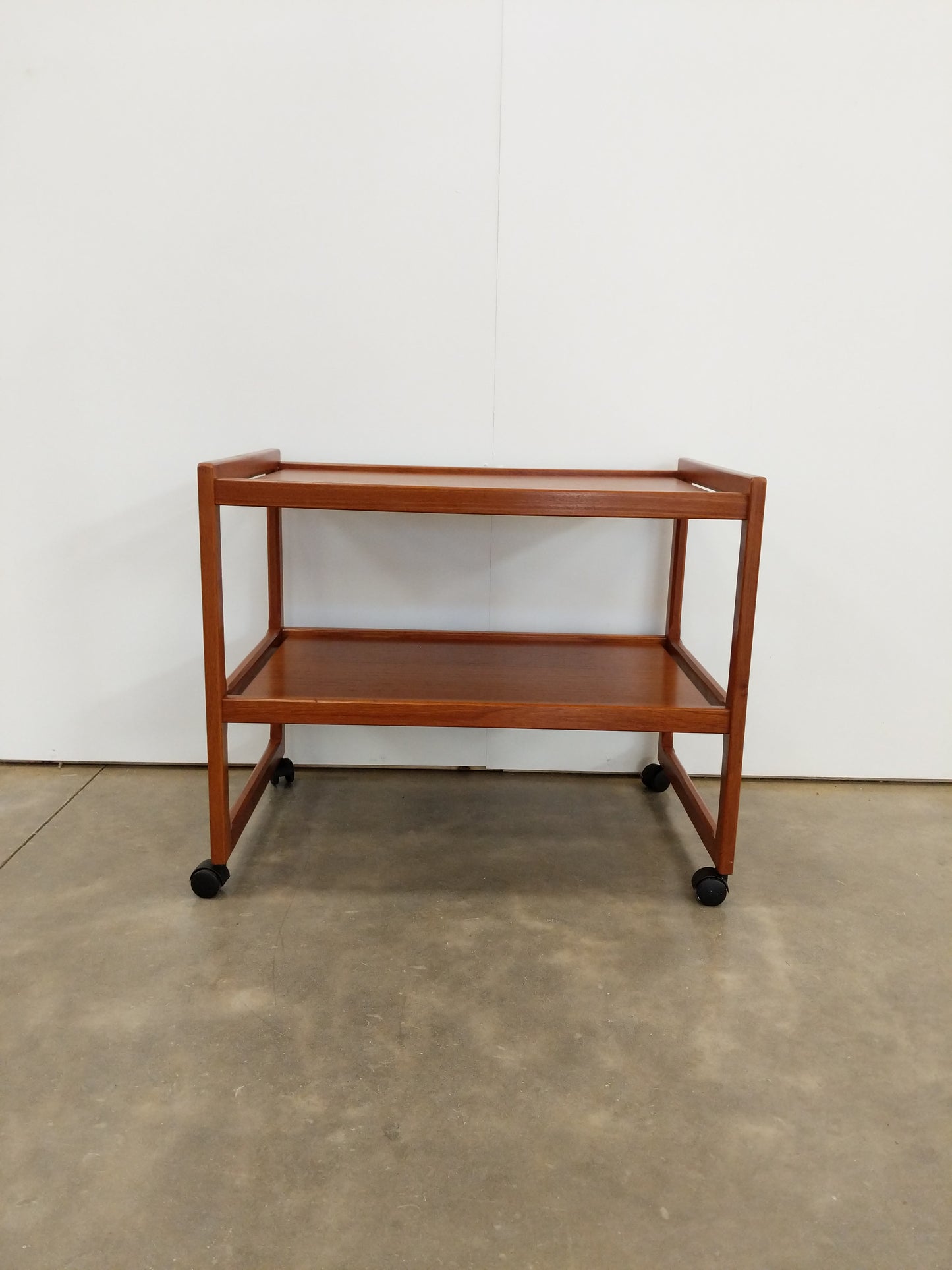 Vintage Danish Modern Teak Bar Cart