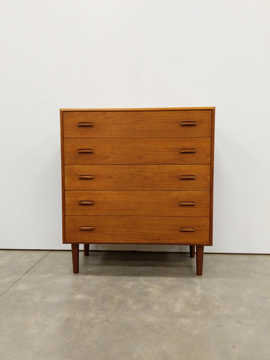 Vintage Mid Century Modern Teak Dresser