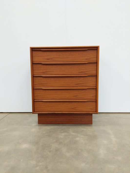 Vintage Mid Century Modern Teak Small Dresser