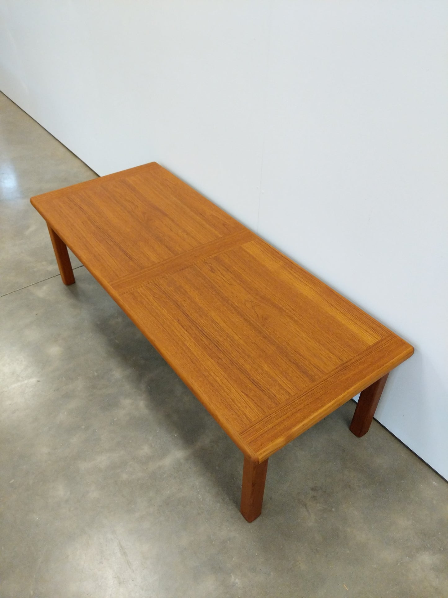 Vintage Danish Modern Teak Coffee Table by A.B.J.